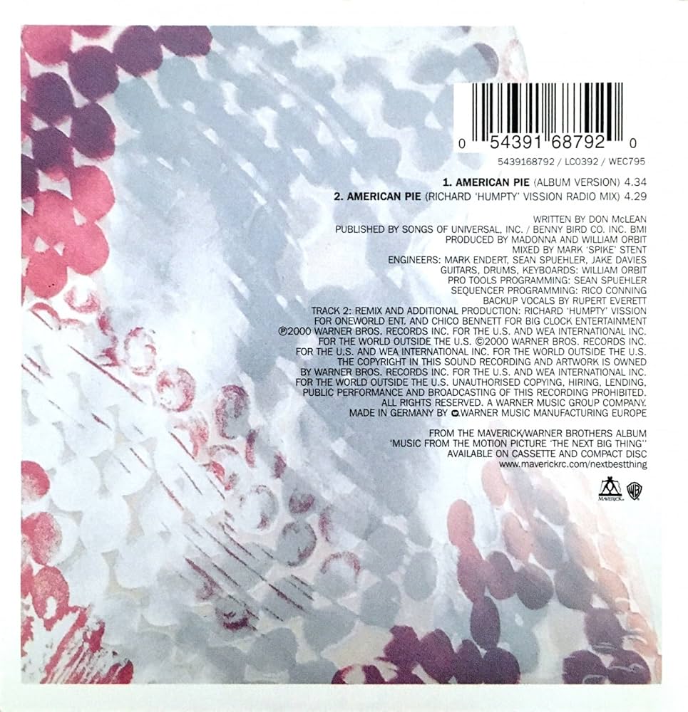 Amazon.co.jp: American Pie: ミュージック